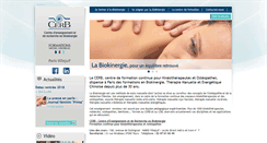 Desktop Screenshot of biokinergie.com